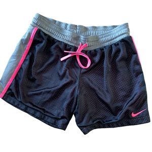 Nike Black/ Pink / Gray Dri Fit Women's Shorts Sz S